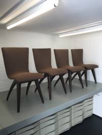 Set stoelen na stoffering